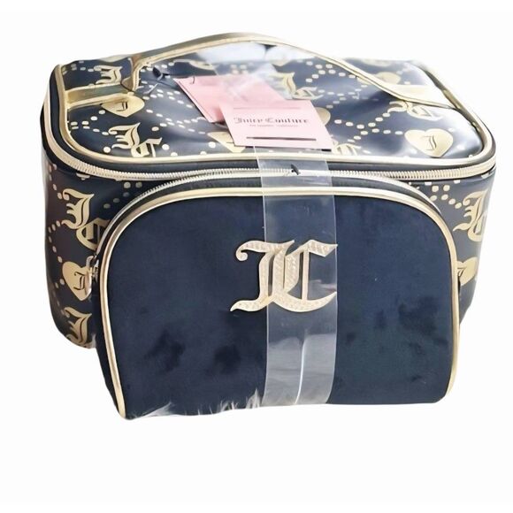 Juicy Couture Logo Heart Cosmetic Case Set - Picture 6 of 6